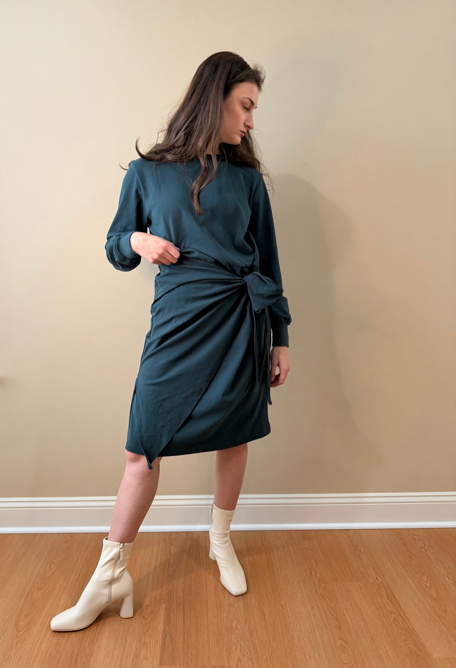 Not-A-Wrap Wrap Dress (Long Sleeve)