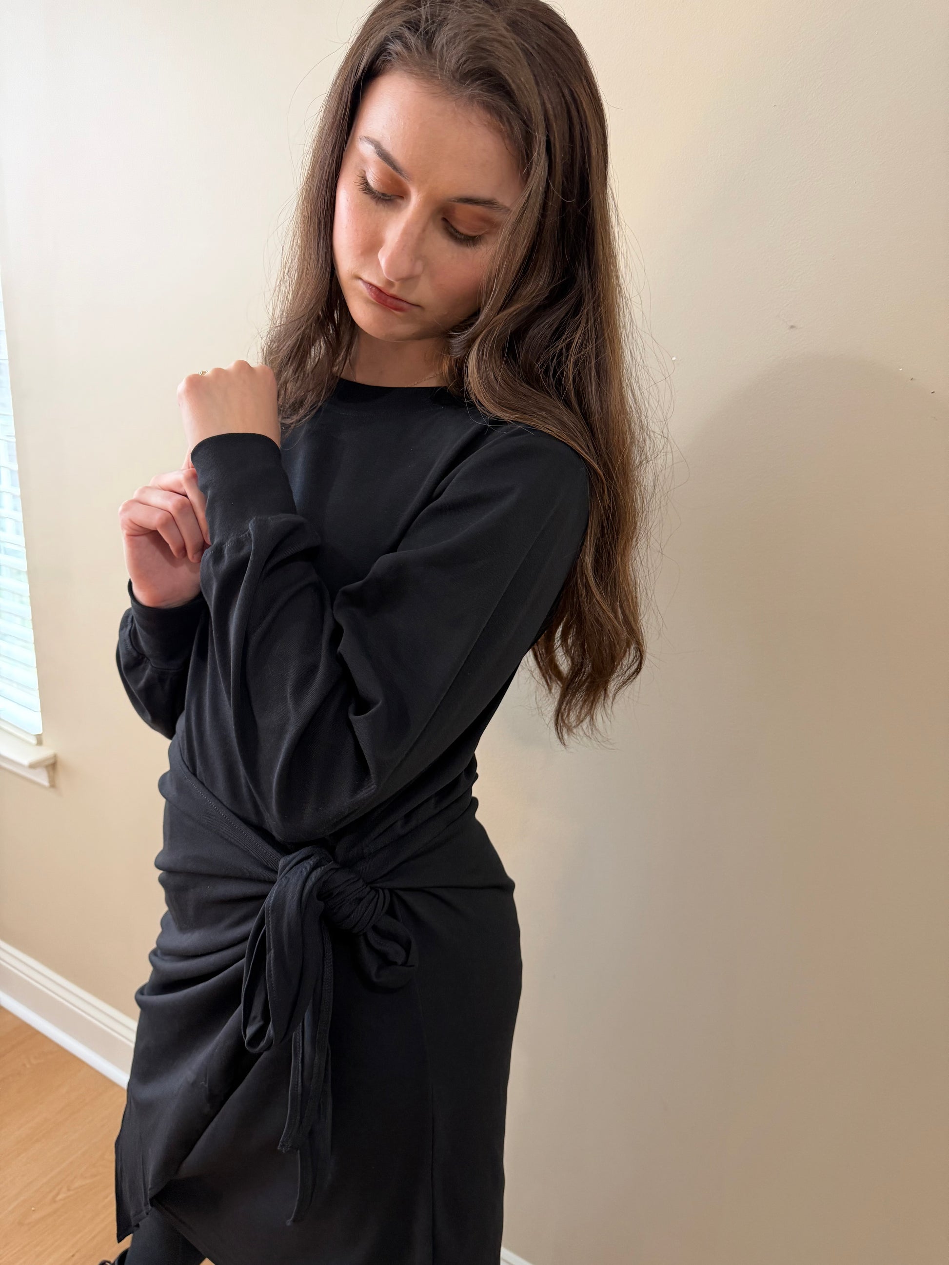 Not-A-Wrap Wrap Dress (Long Sleeve) Align Active Not-A-Wrap Wrap Dress (Long Sleeve) Align Active