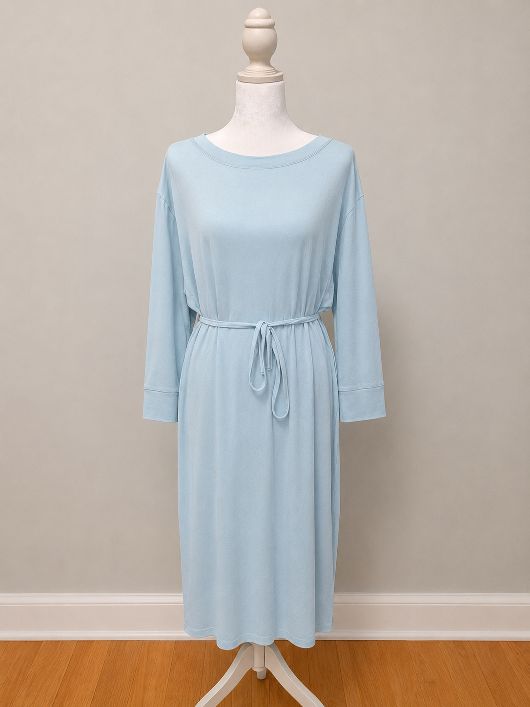 Resort Dress (Knee Length/Slight Hi Lo) - Sky Blue - Estimated Size Small - Final Sale